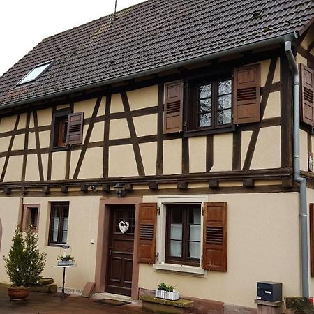 Langensoultzbach Gite Au Petit Ruisseau-Etage Et Combles-Maison Alsacienne 4 Personnes 4 Nuitees Minimum מראה חיצוני תמונה