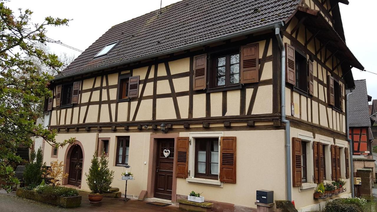 Langensoultzbach Gite Au Petit Ruisseau-Etage Et Combles-Maison Alsacienne 4 Personnes 4 Nuitees Minimum מראה חיצוני תמונה