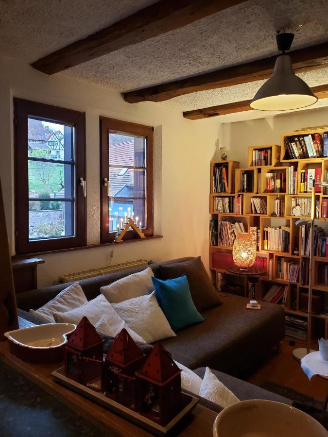 Langensoultzbach Gite Au Petit Ruisseau-Etage Et Combles-Maison Alsacienne 4 Personnes 4 Nuitees Minimum מראה חיצוני תמונה