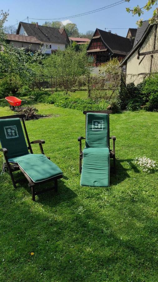 Langensoultzbach Gite Au Petit Ruisseau-Etage Et Combles-Maison Alsacienne 4 Personnes 4 Nuitees Minimum מראה חיצוני תמונה