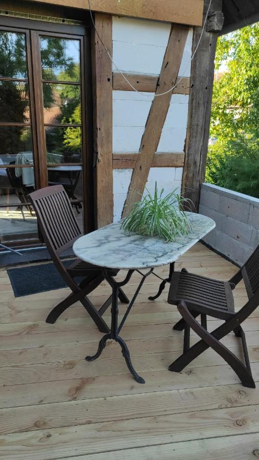 Langensoultzbach Gite Au Petit Ruisseau-Etage Et Combles-Maison Alsacienne 4 Personnes 4 Nuitees Minimum מראה חיצוני תמונה